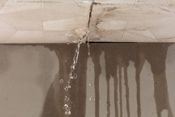 Professional Sewage Cleanup technician working in Aurora, MN